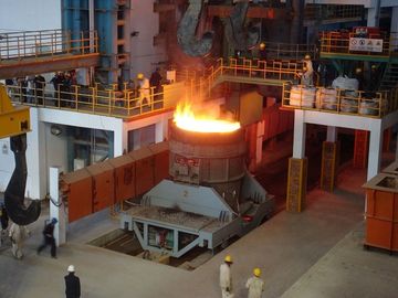 Alto silicio industrial de temperatura controlada del horno de arco de plasma de la eficacia termal