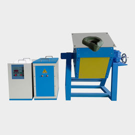 Operación fácil de aluminio del horno de inducción de Igbt de la capacidad del horno fusorio 10-50kg de la pequeña inducción
