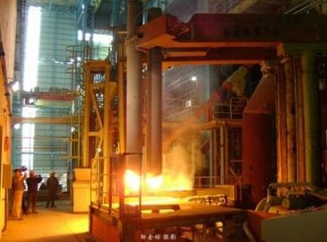 Operación de aluminio del pedazo del horno fusorio del horno de arco de plasma de la capacidad grande