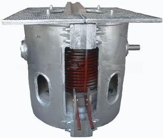 Horno fusorio de aluminio de la inducción de 50KW 50KG eléctrico para el alto rendimiento de las latas de cobre