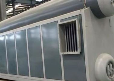 Caldera de agua caliente industrial de fuel de proceso química con la cubierta de caja móvil de humo